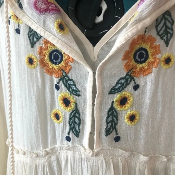 Free People Boho Floral Dress - Picture 6 of 8